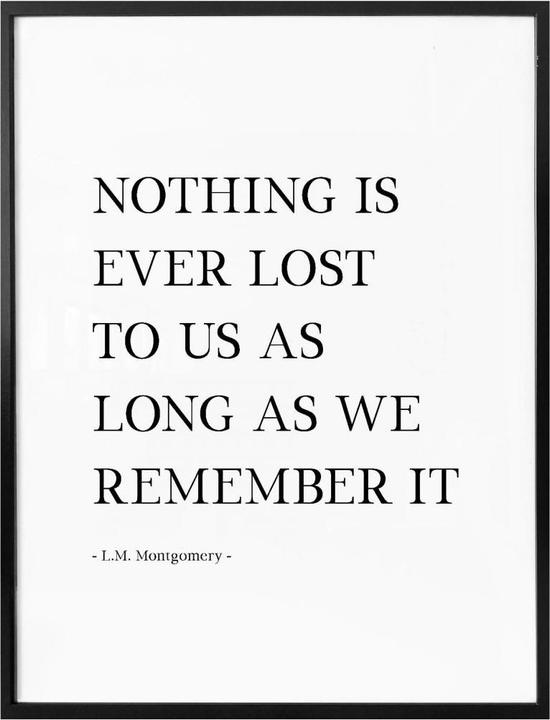 Actual product image Trenddeko Nothing is ever lost... (100 x 120 cm)