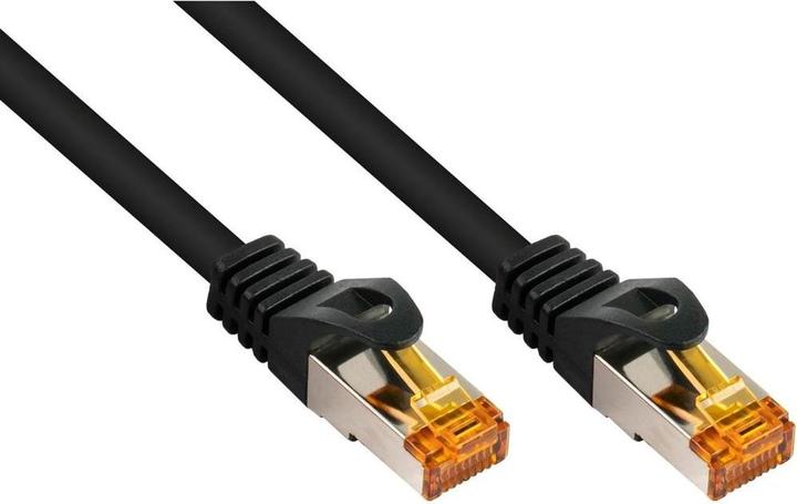 Produktbild Varia RJ45 Cat. 7 TPE Patchkabel schwarz 20m (S/FTP, CAT7, 20 m)