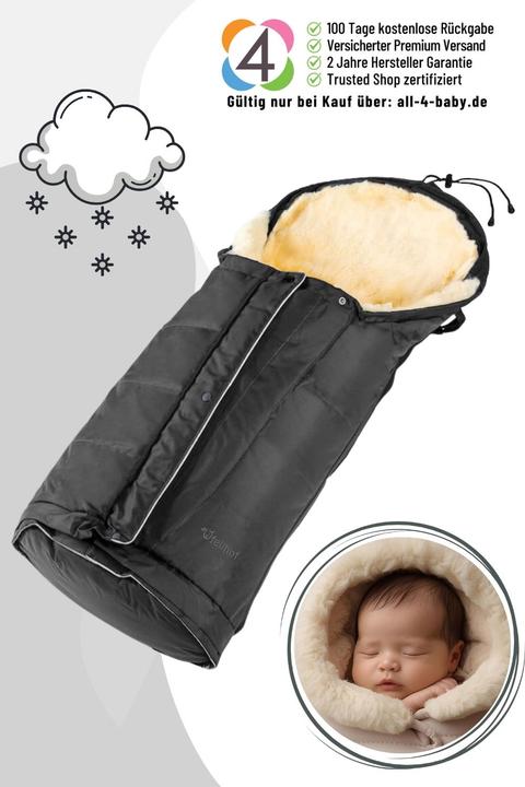Actual product image Fellhof Lammfell Fusssack Hochsölden