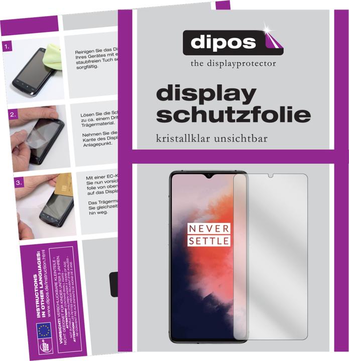 Produktbild Dipos Displayschutzfolie Crystalclear (1 Stk., OnePlus 7T)