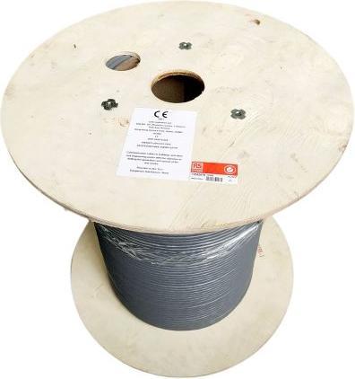 Image du produit RS PRO Câble Ethernet Cat.7, 500m, gris Câble de pose S/FTP, LSZH (S/FTP, CAT7, 500 m)