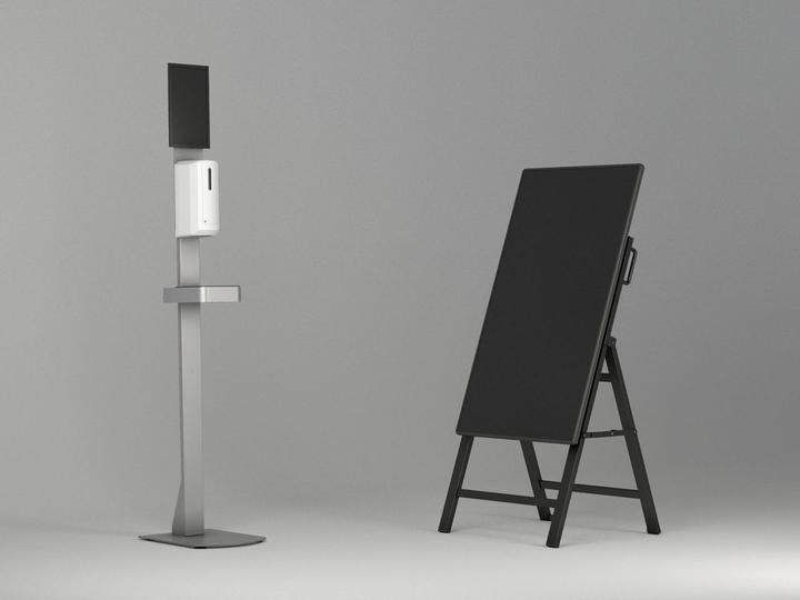 Actual product image Multibrackets M Tilt and Roll Easel (Device-specific, 55", 80 kg)