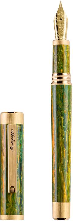 Immagine prodotto Montegrappa Iszez3iy g7 mg Stilografica, Zero Zodiaco Gemelli, Oro, Pennino Acciaio M (Oro)