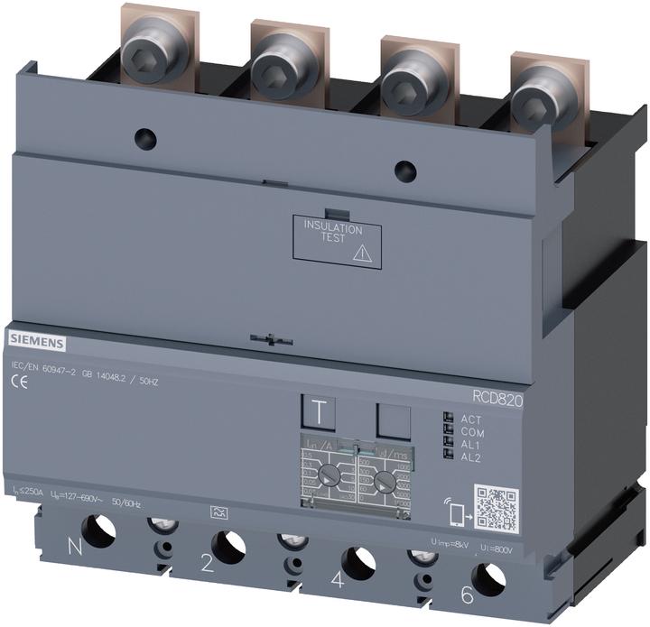 Siemens Differenzstrom-Schutzgerät RCD Typ A 3VA922