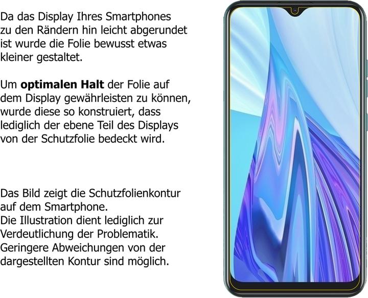 Actual product image Dipos Screen Protector Crystalclear (5 Piece, HiSense F30S)