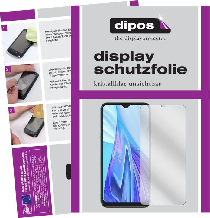 Actual product image Dipos Screen Protector Crystalclear (5 Piece, HiSense F30S)