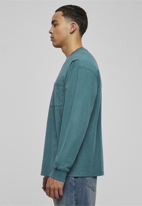 Produktbild Urban Classics Pigment Dyed Pocket Longsleeve Herren (M)
