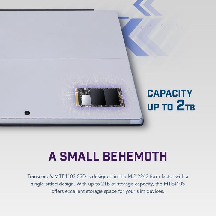 Image du produit Transcend MTE410S (1000 Go, M.2 2242)
