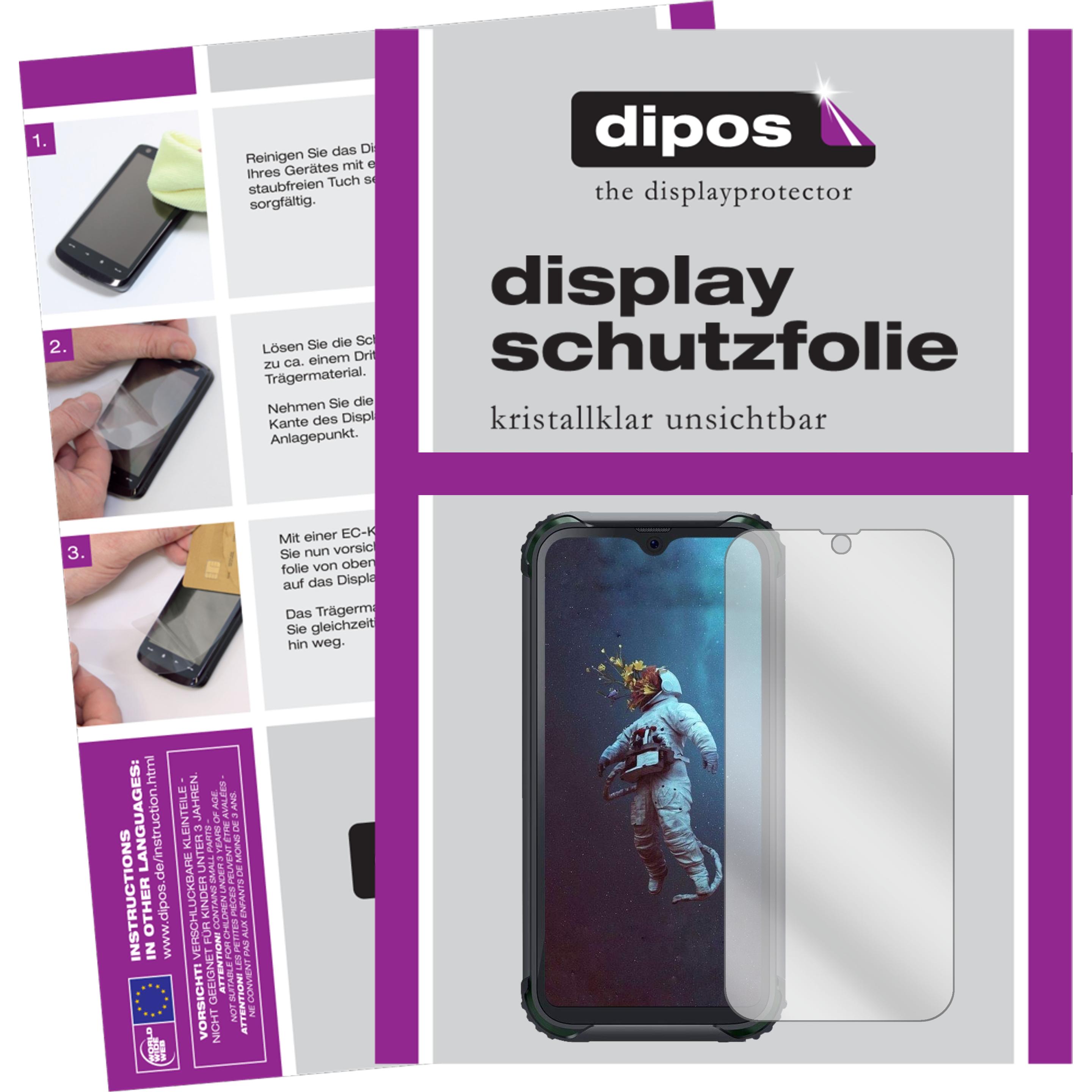 Dipos Displayschutzfolie Crystalclear (6 Stück, Blackview BV5900), Smartphone Schutzfolie, Transparent