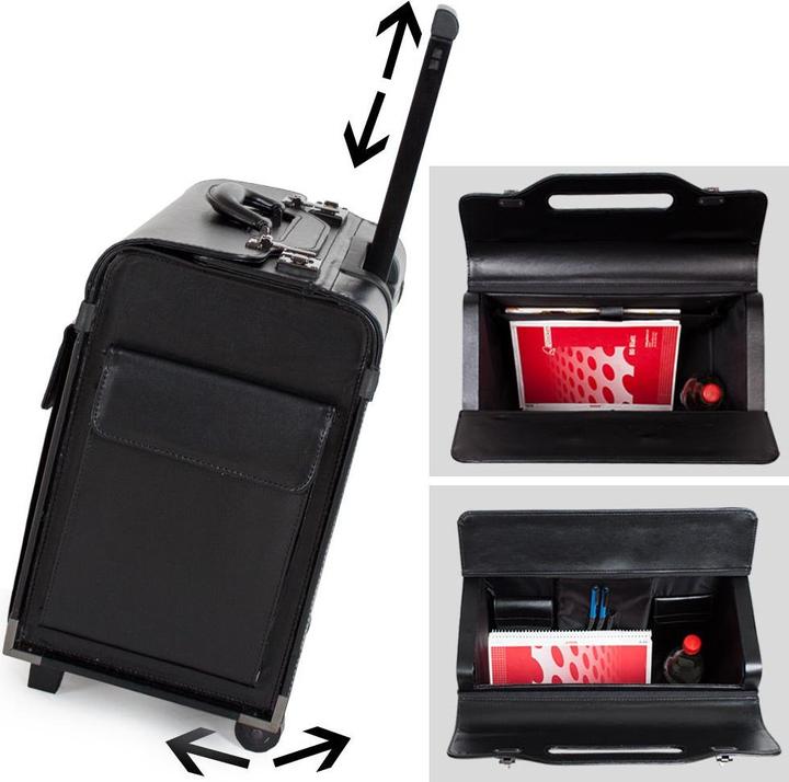 Image du produit tectake Pilot Case Trolley (47 l)