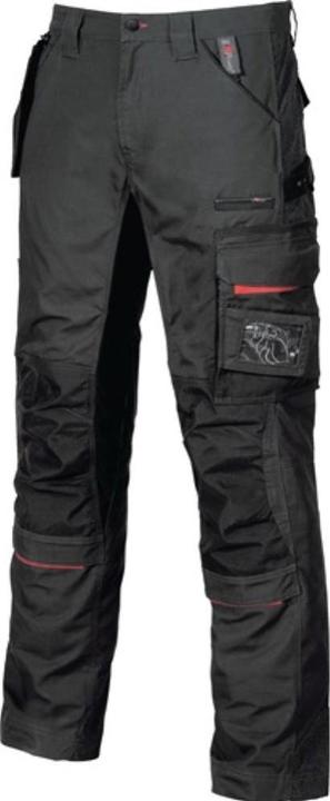 Actual product image U-Power U Supremacy trousers Race size 46 black/carbon 65 % PES / 35 % cotton (46)