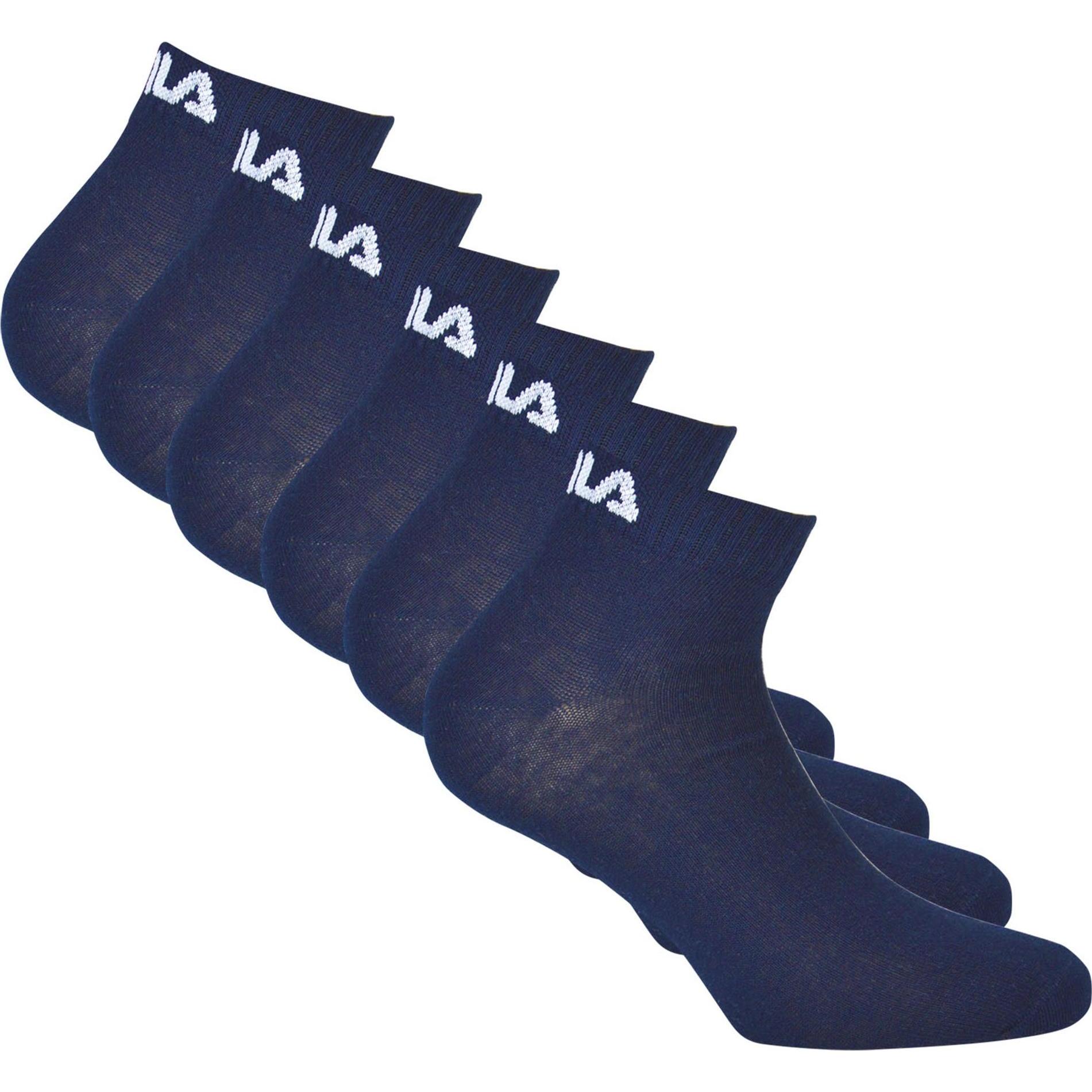 FILA, Herren, Socken, Socken Sportlich, Blau, (6er Pack, 39 - 42)