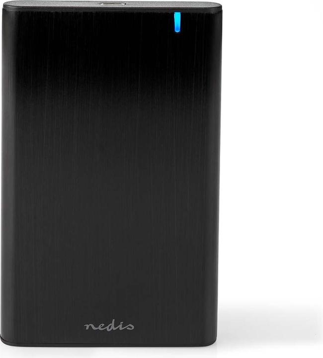 Productafbeelding Nedis Harde schijf behuizing 2,5" | USB 3.2 Gen1 | USB Type-A / USB Type-C™ | Notebook / PC | Aluminium (2.5")