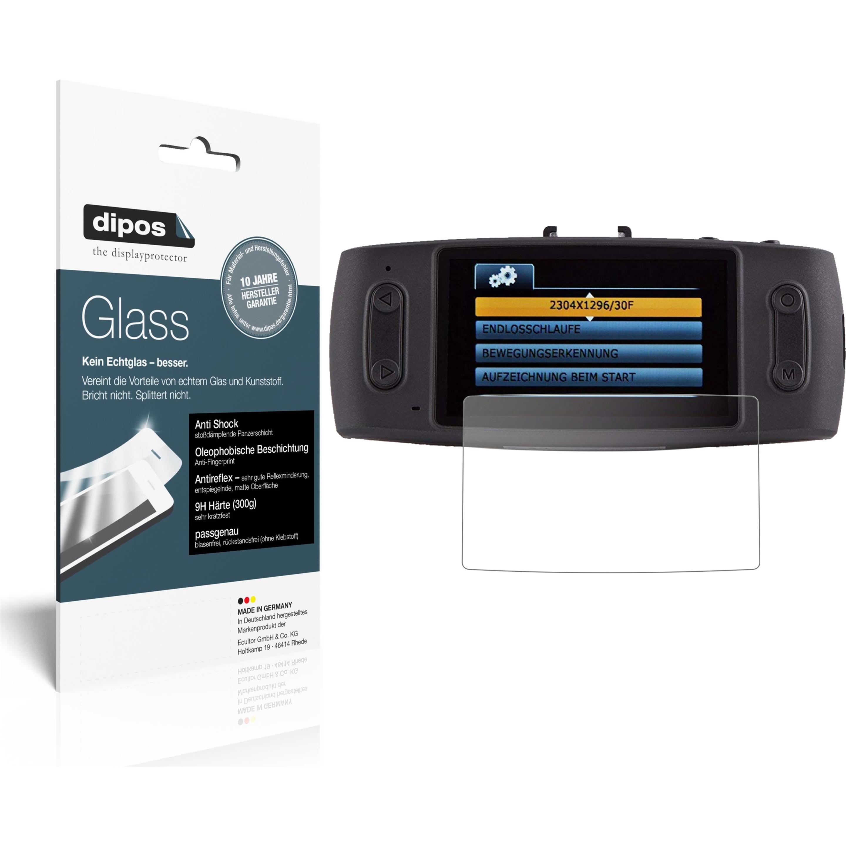 Dipos Displayschutz Anti-Shock (Displayschutz, ITracker GS6000-A12 Dashcam), Kameraschutz, Transparent