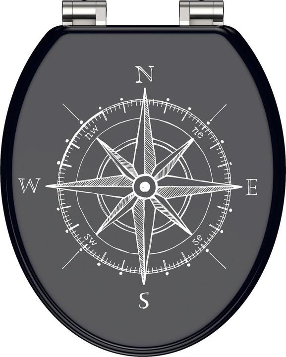 Produktbild Schütte WC Sitz Holz MDF WC-Sitz RELAX Absenkautomatik 80131 Strand