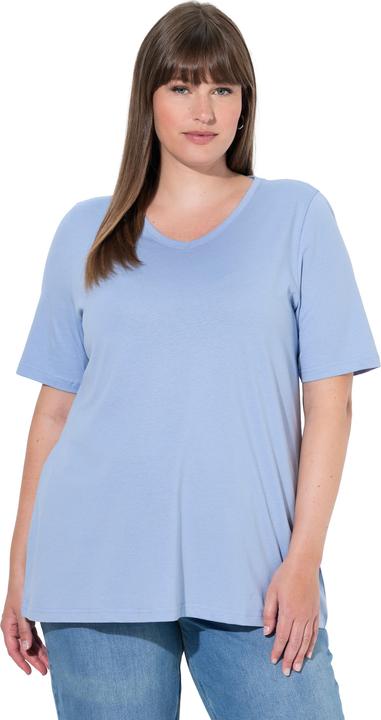 Actual product image Ulla Popken 2 Pack of Eco Cotton Basic Tees (54)