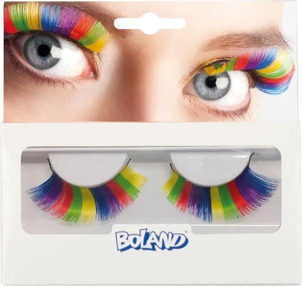 Actual product image Boland Rainbow Wimpern (Artificial eyelashes)