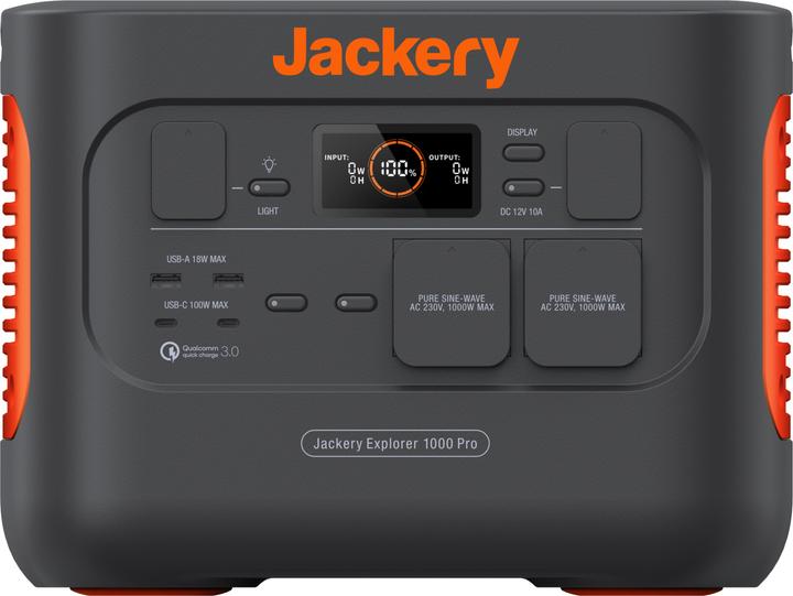 Produktbild Jackery Explorer 1000 Pro (1002 Wh, 11.50 kg)