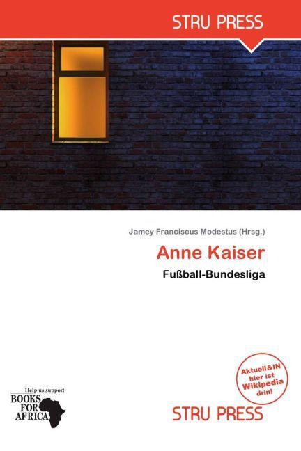 Produktbild Anne Kaiser (Deutsch, 2011)
