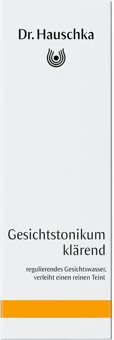 Energie-Label Dr. Hauschka Klärende Gesichtstonikum (Reinigungstücher, 100 ml)