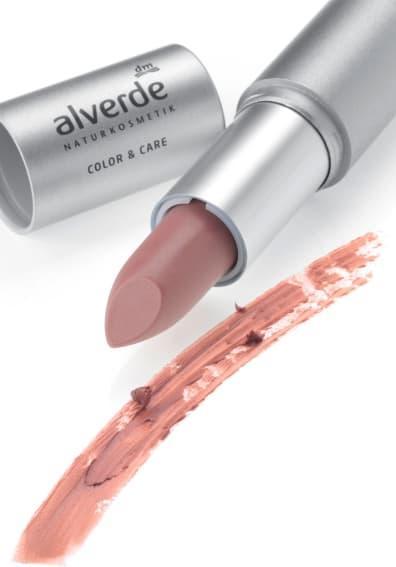 Produktbild dm alverde Lippenstift Color & Care Rosy Nude 03 (Rosy Nude)