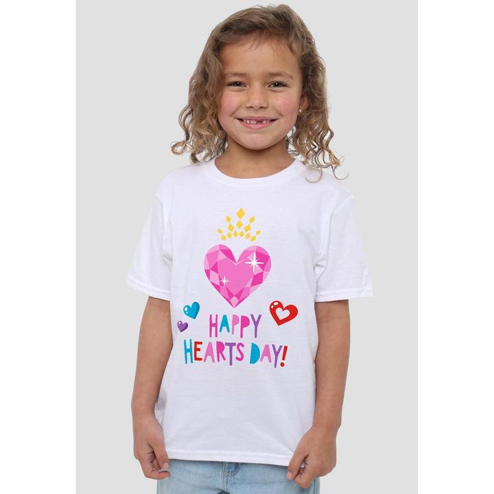 Produktbild Disney Princess Happy Hearts Day TShirt Valentinstag (152, 158)