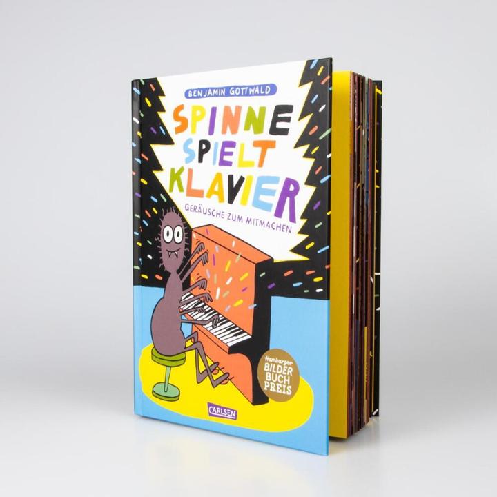 Produktbild Spinne spielt Klavier (Deutsch, Benjamin Gottwald, 2022)