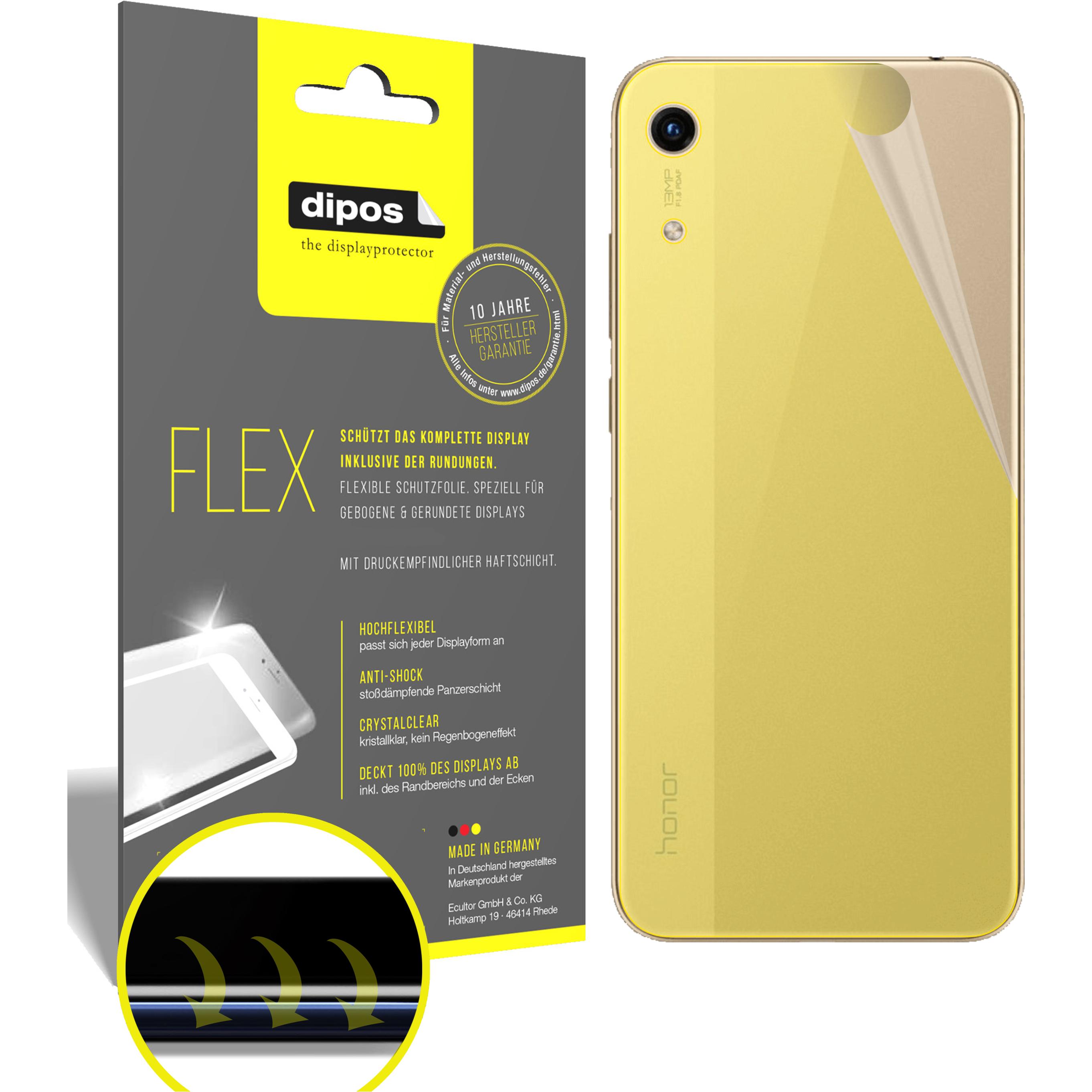 Thumbnail - Dipos Displayschutzfolie Full-Cover 3D (2 Stück, Xiaomi Redmi 8A Pro), Smartphone Schutzfolie, Transparent