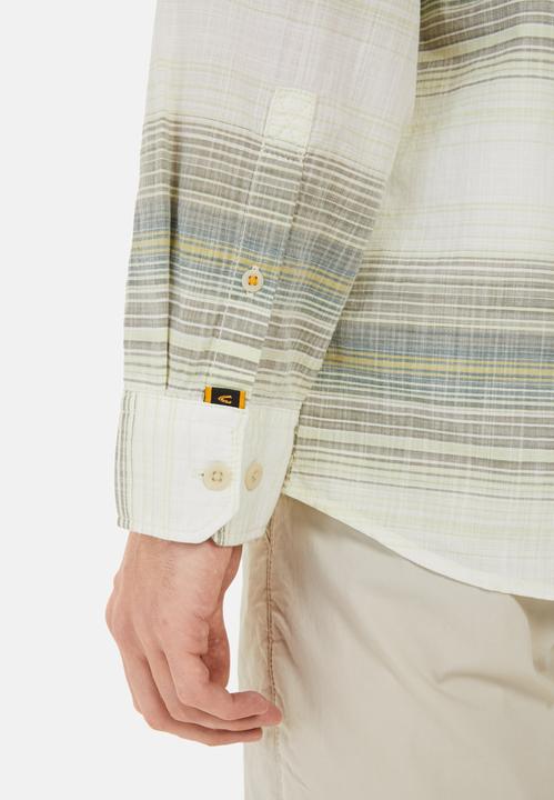 Produktbild Camel Active Gestreiftes Hemd aus reiner Baumwolle (XXL)