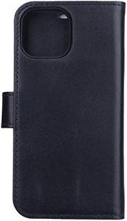 Produktbild Radicover Radiationprotected Mobilewallet Leather iPhone - iPhone 13 Mini Exclusive 2in1 Black (Apple iPhone 13 mini)