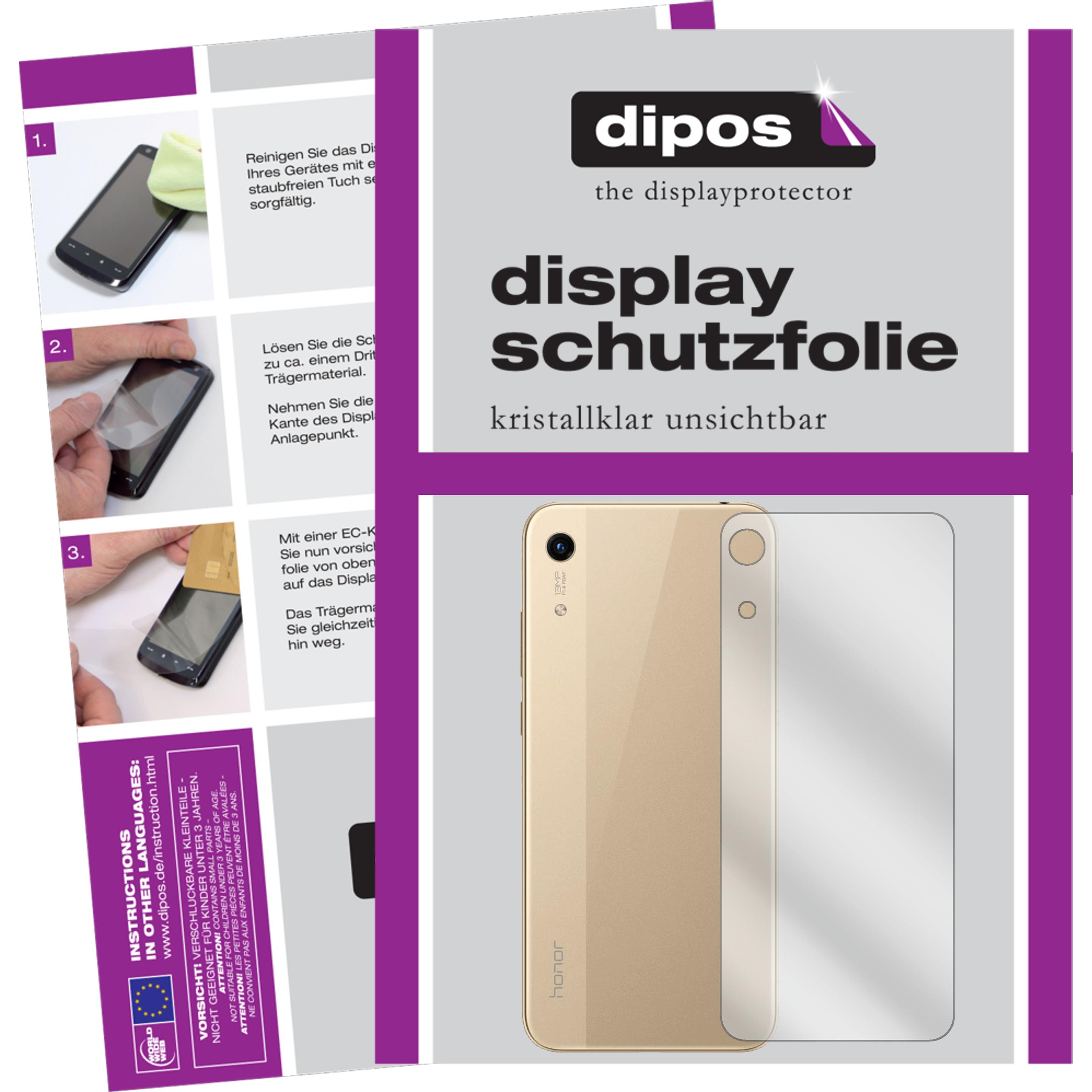 Dipos Displayschutzfolie Crystalclear (6 Stück, Xiaomi Redmi 8A), Smartphone Schutzfolie, Transparent