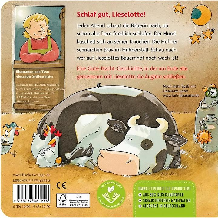 Actual product image Gute Nacht, Lieselotte! (German)