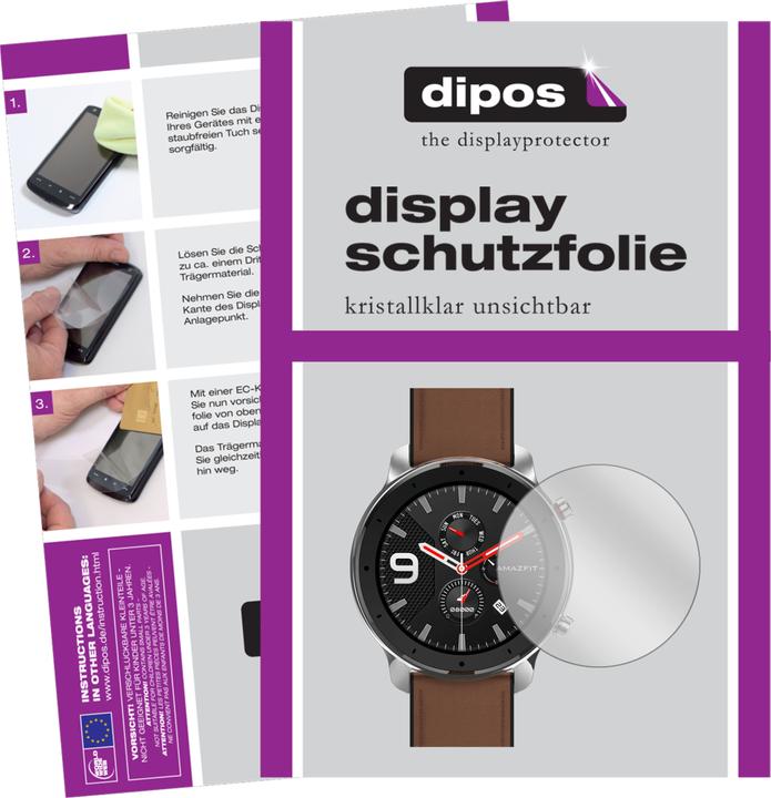 Image du produit Dipos Film de Protection d’écran Crystalclear (GTR 42mm)