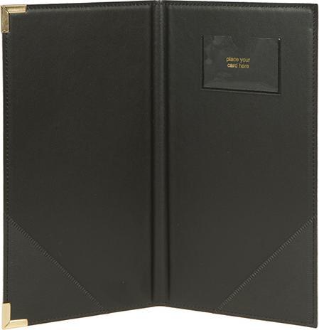 Image du produit Securit Porte-factures CLASSIC, noir (1x)