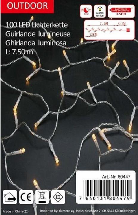 Actual product image GuGus LED outdoor fairy lights (7.50 m)