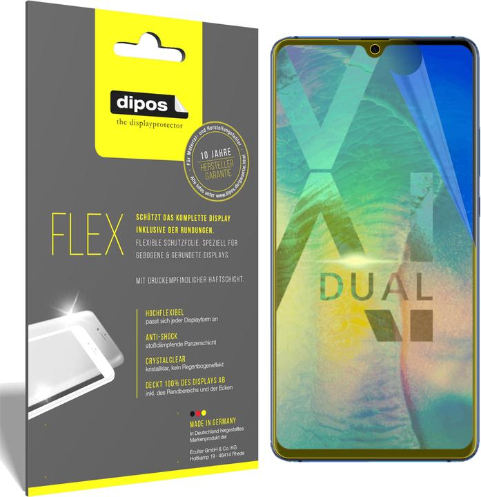 Dipos 6 Pellicole Protettive Per Honor 8X: 3+3 Cristallo, Taglio Laser, Made In Germany - 4