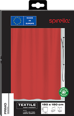 Actual product image spirella Primo (180 x 180 cm)