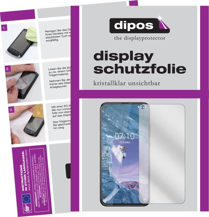 Actual product image Dipos Screen Protector Crystalclear (6 pcs., Nokia 8.1 Plus)