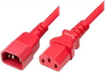 Actual product image Générique AC Power extension cord monitor/UPS Red - 5 m (5 m)