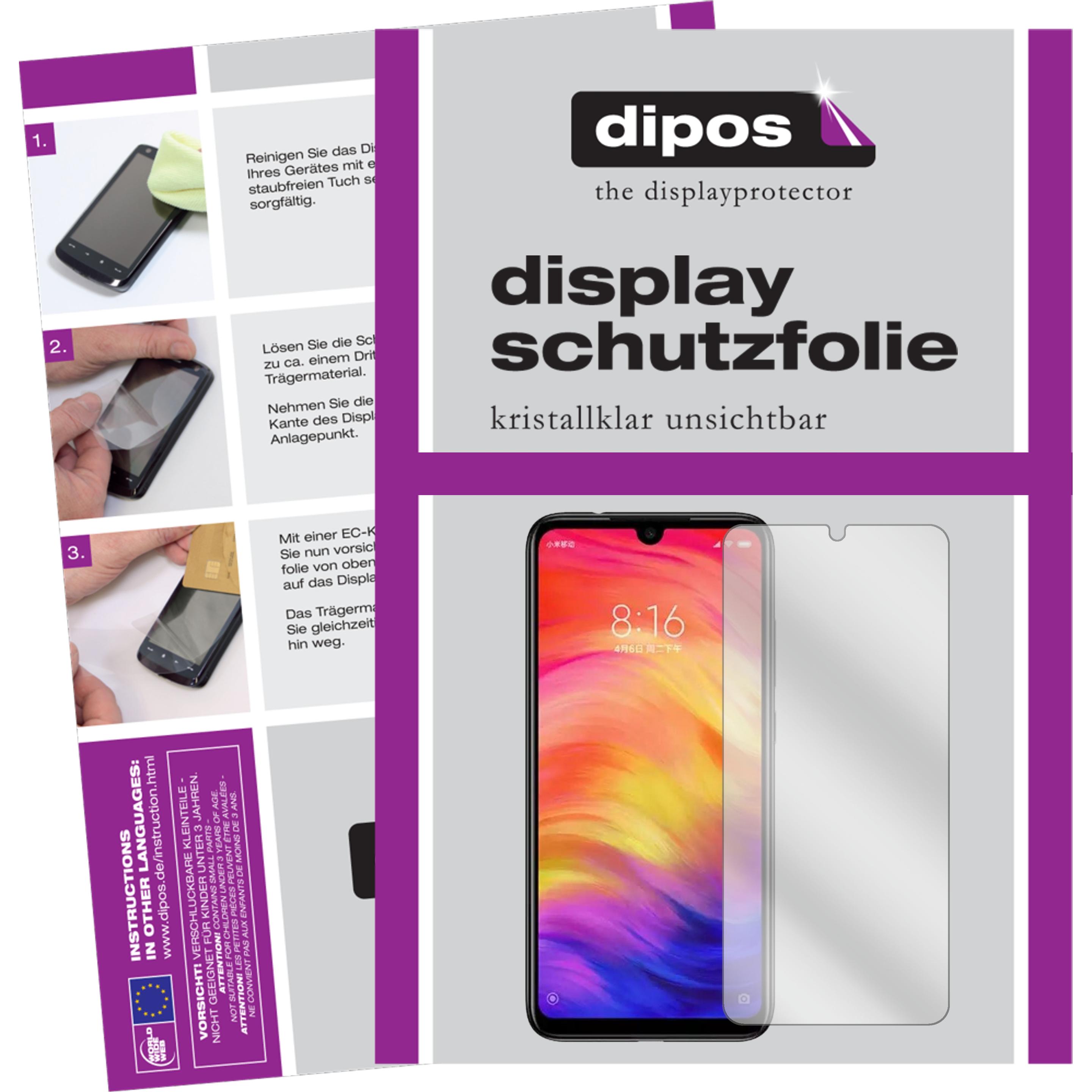 Thumbnail - Dipos Displayschutzfolie Crystalclear (6 Stück, Xiaomi Redmi Y3), Smartphone Schutzfolie, Transparent