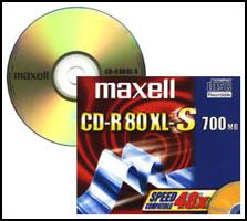 Immagine prodotto Maxell CD-R 700Mb 48x (1x)