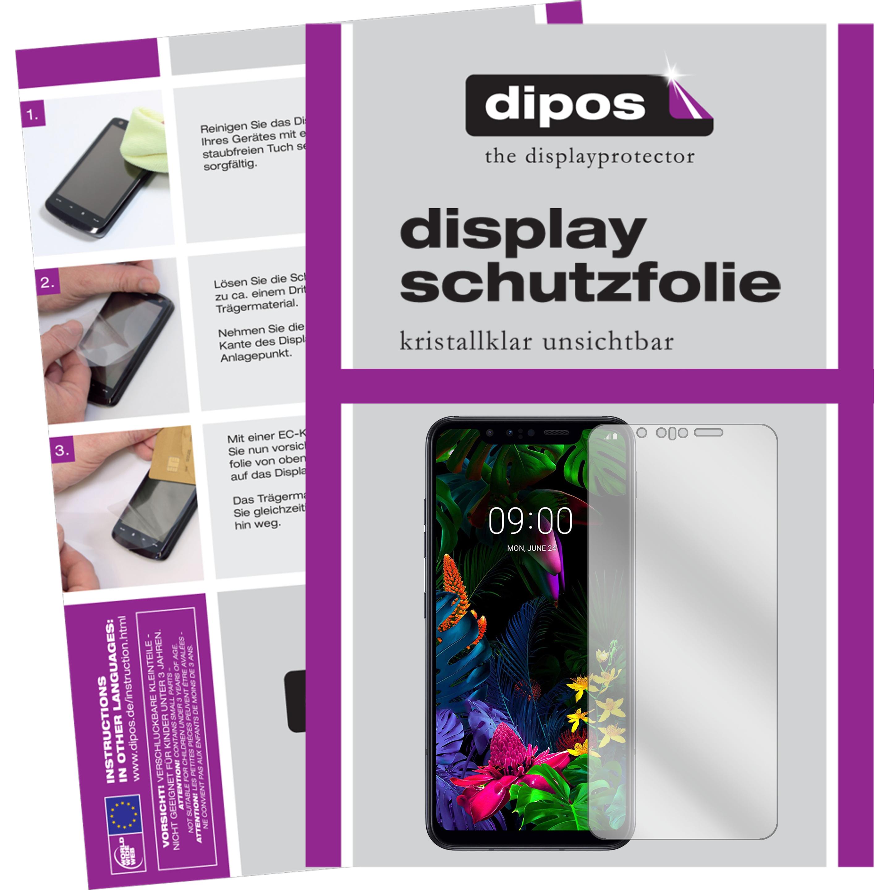 Thumbnail - Dipos Displayschutzfolie Crystalclear (1 Stück, LG G8s ThinQ), Smartphone Schutzfolie, Transparent
