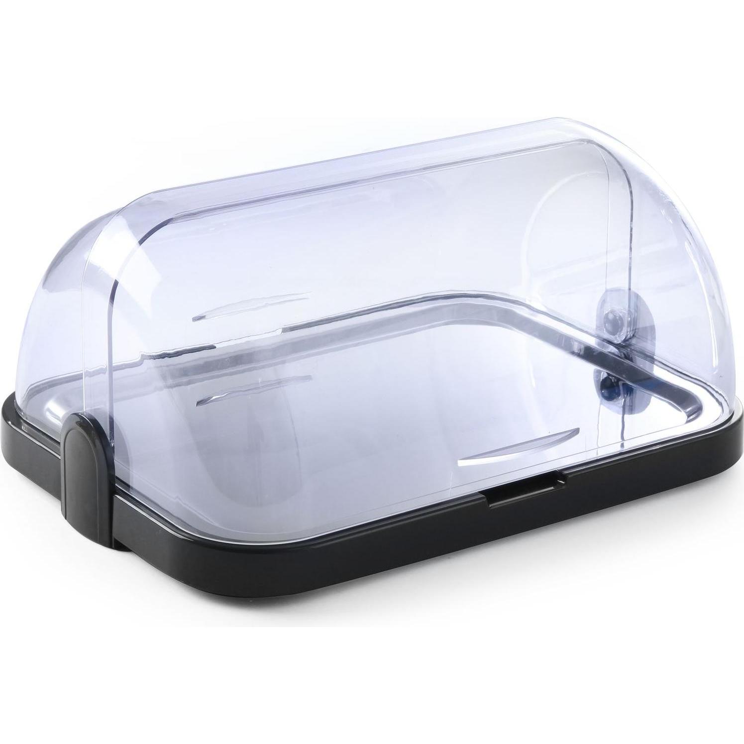 Hendi Rolltop-Vitrine, Warmhalteplatte, Transparent