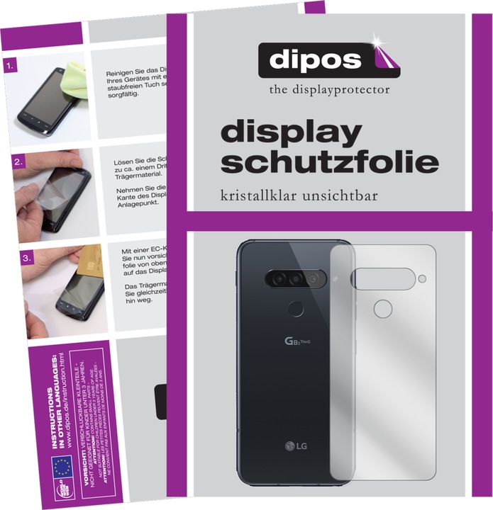 Produktbild Dipos Displayschutzfolie Crystalclear (5 Stück, LG G8s)
