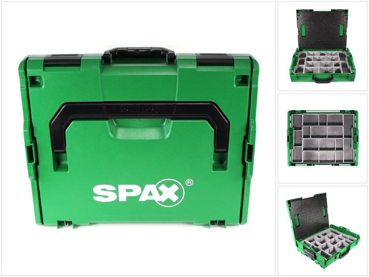Produktbild Spax L-BOXX KOFFER Kunststoff gross, leer mit