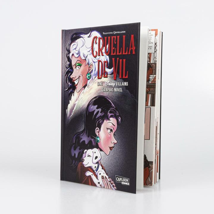 Actual product image Cruella de Vil - A Disney Villains Graphic Novel (German, Walt Disney, Serena Valentino, Arielle Jovellanos, Christian Langhagen, Ellen Schmittke)