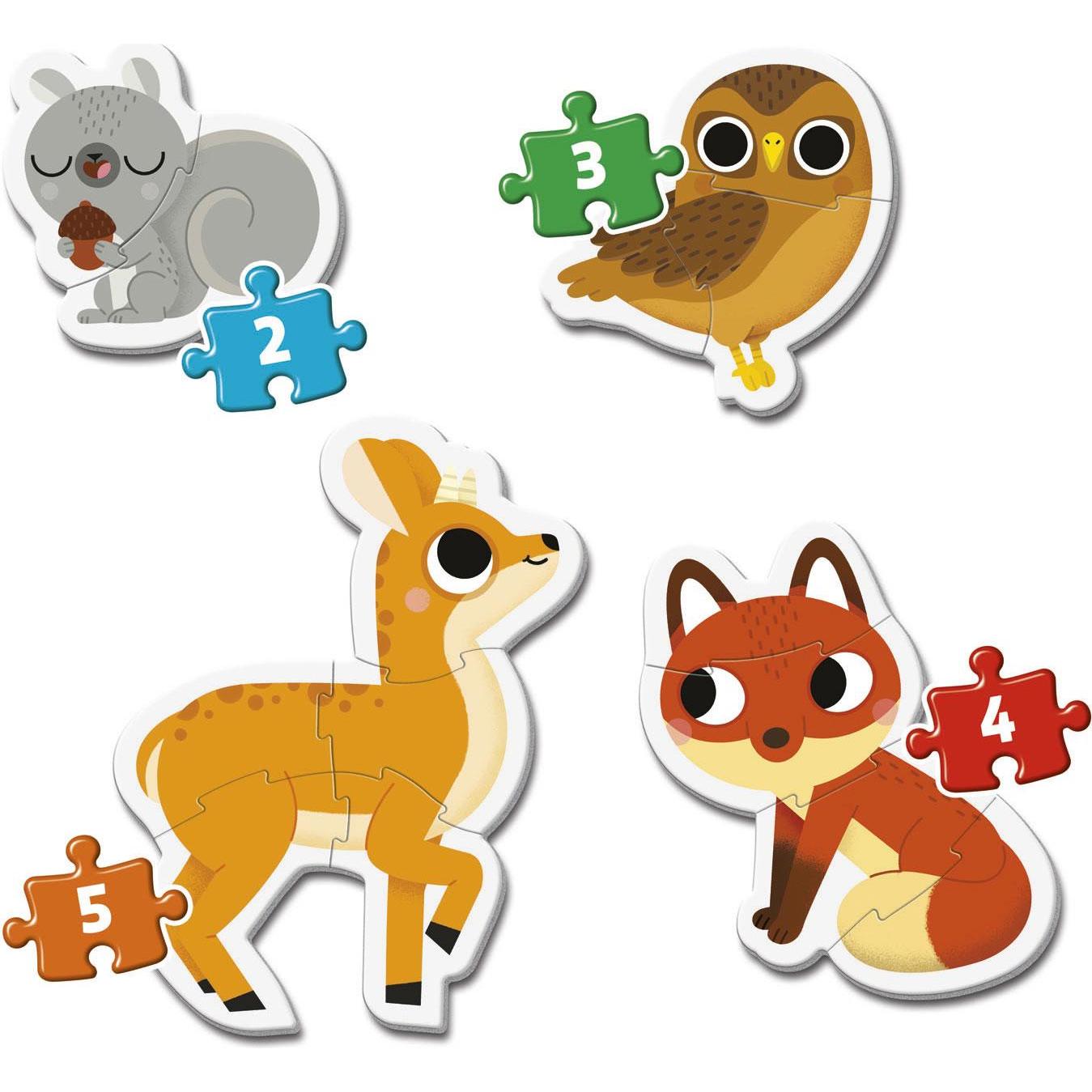Thumbnail - Clementoni meine ersten Puzzles - Waldtiere (30 Teile)