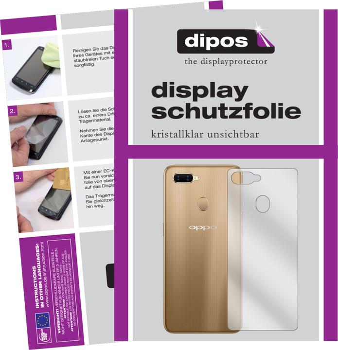 Actual product image Dipos Screen Protector Crystalclear (2 pcs., Oppo AX7)