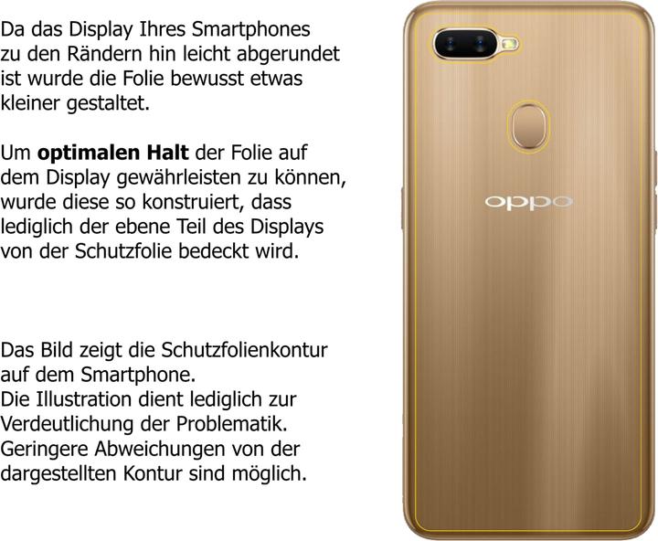 Actual product image Dipos Screen Protector Crystalclear (2 pcs., Oppo AX7)