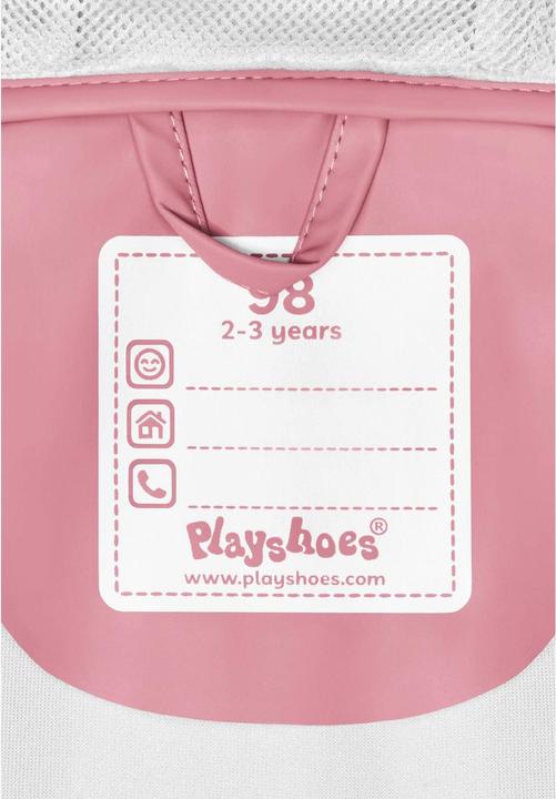 Actual product image Playshoes Regenjacke Basic Gr. 104, Rosa (104)